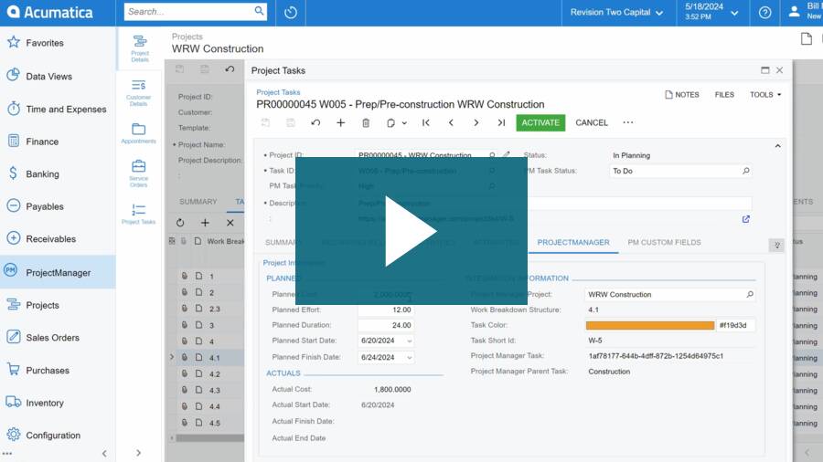 Project management training video (7f1i7a5mbu)