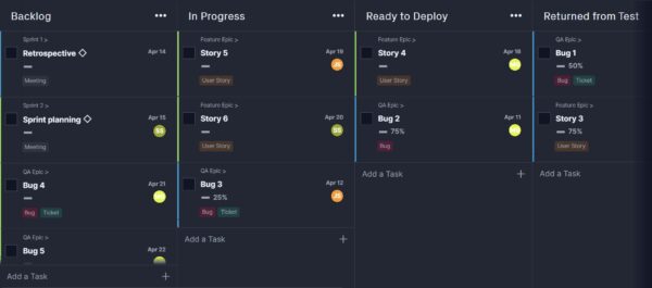 Agile Sprint Plan Template