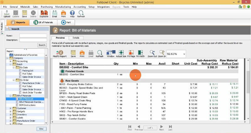 Fishbowl Inventory one inventory management software that can be used as a Production Scheduling Software