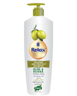RELAX | SHAMPOO 400ML (OLIVE & HENNA)