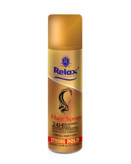 RELAX HAIR SPRAY 300ML ( STRONG HOLD )