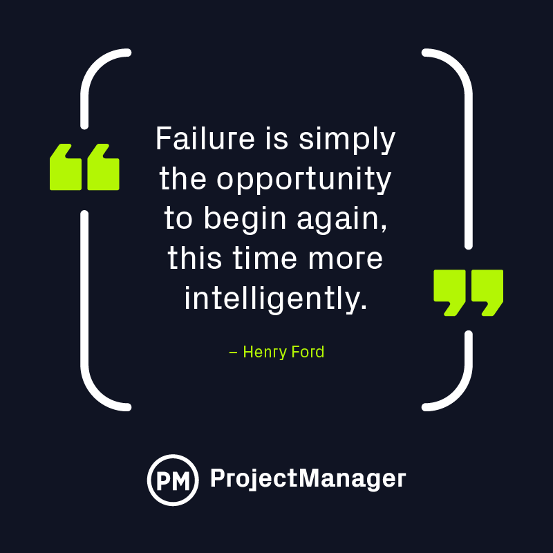 Henry Ford project management quote