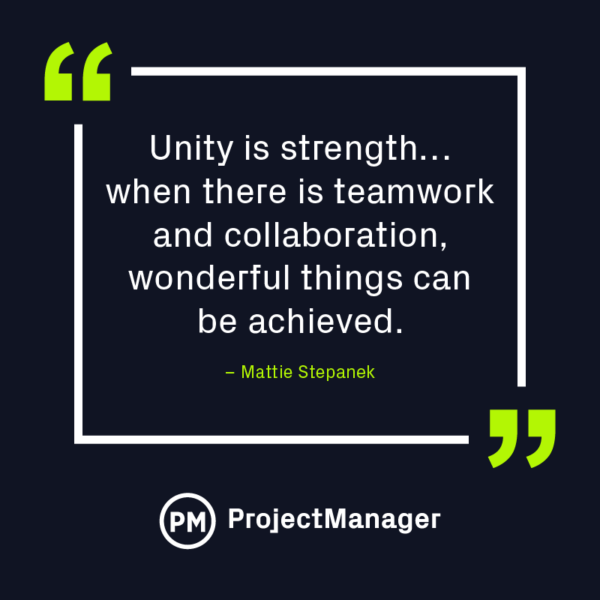 Mattie Stepanek teamwork quote