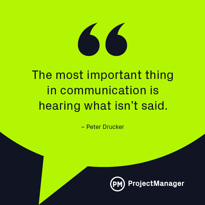 Peter Drucker project management quote