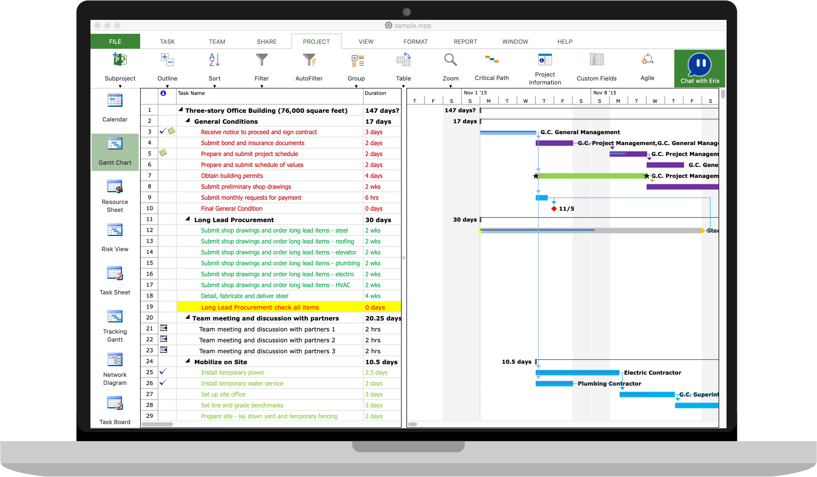 Microsoft Dynamics 365 screenshot