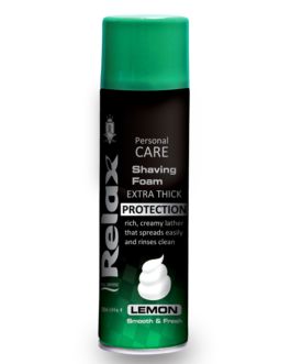 RELAX | SHAVING FOAM 200ML (LEMON)