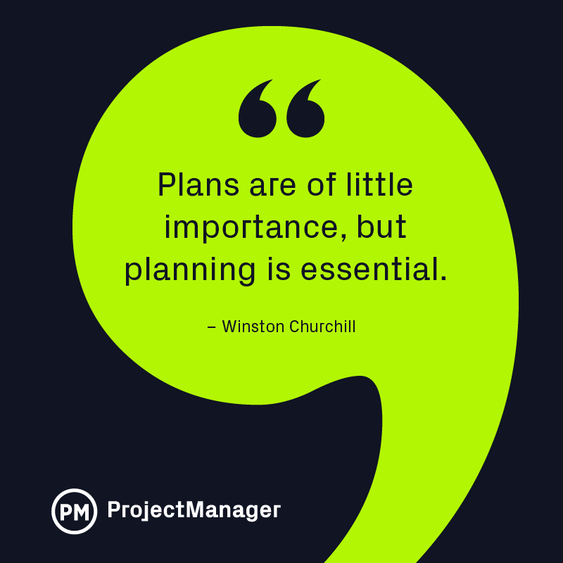 Winston Churchill planning quote